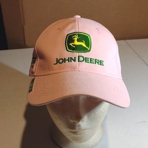 John Deere pink hat